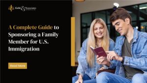 sponsoring a family member for US immigration