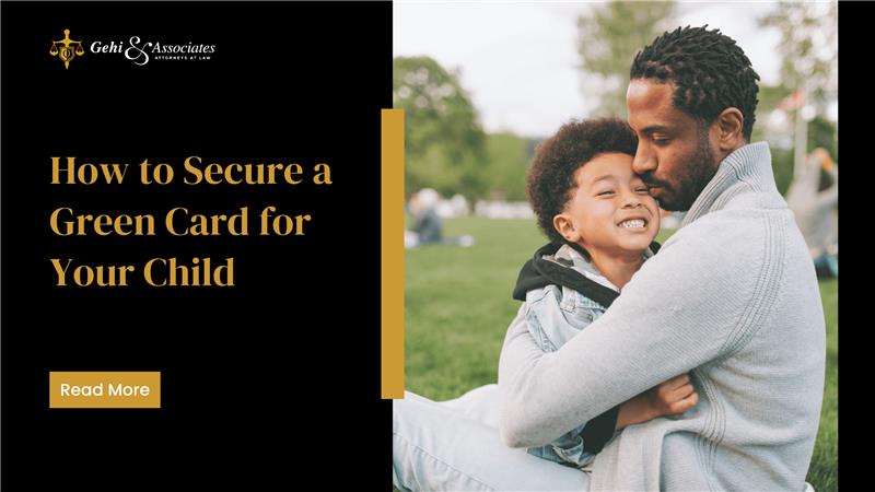 child green card application