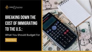 cost of immigrating to the us in 2025